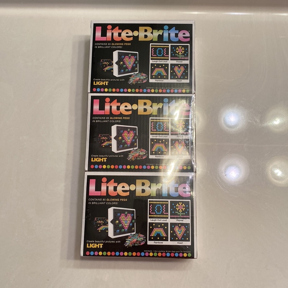 Lite brite mini 3 pack stocking stuffer - Picture 6 of 7
